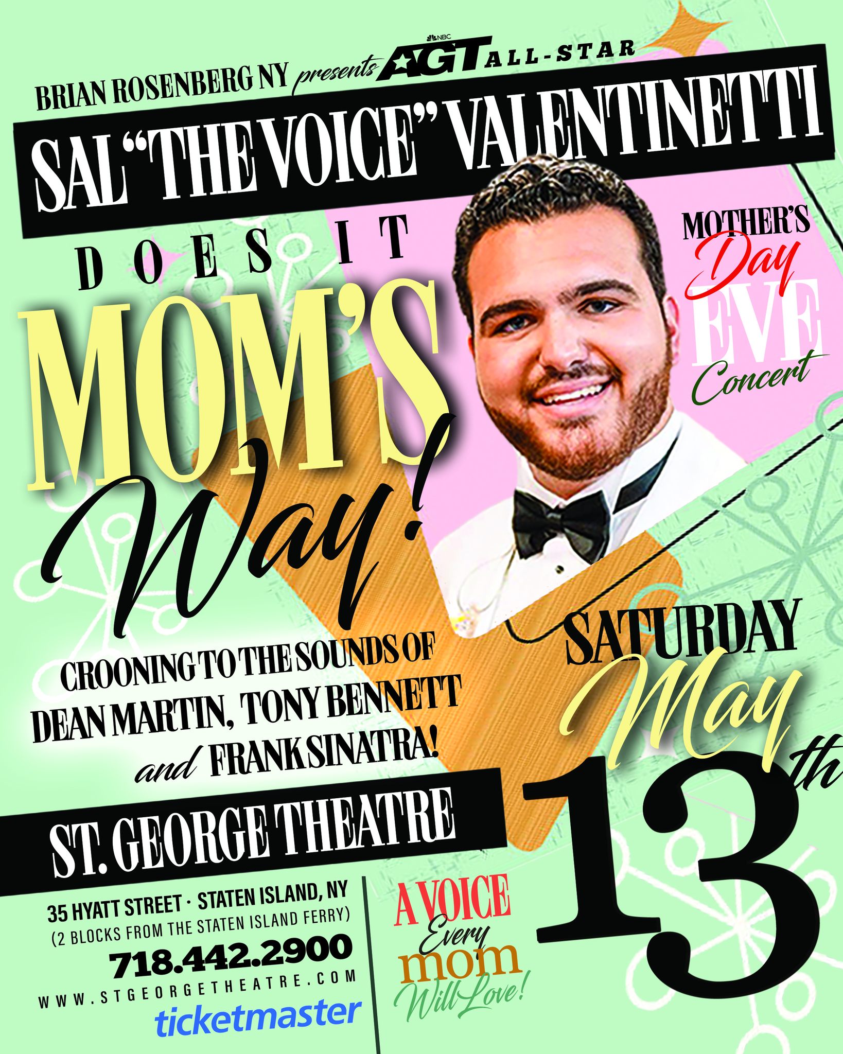 Sal The Voice Mothers Day